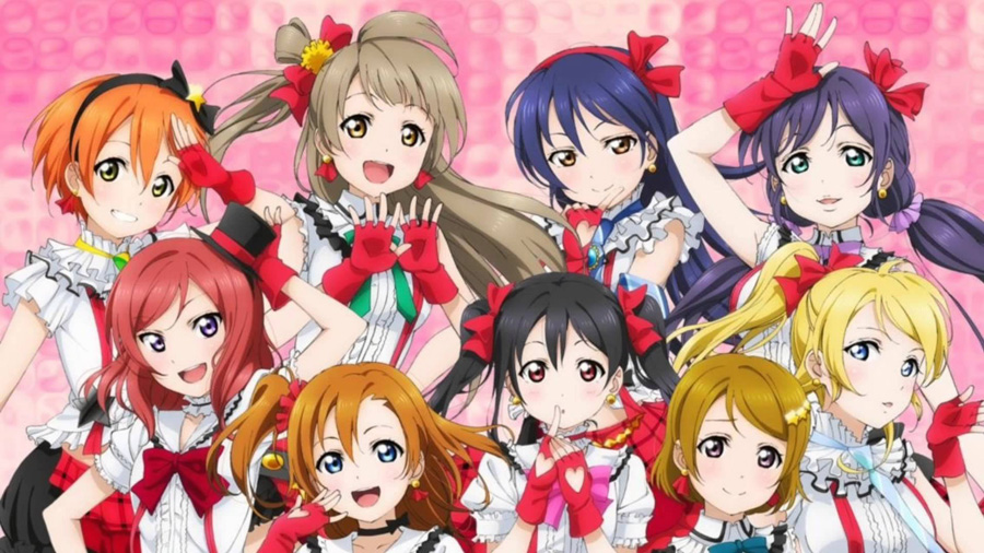 You are the only male character in 'Love Live